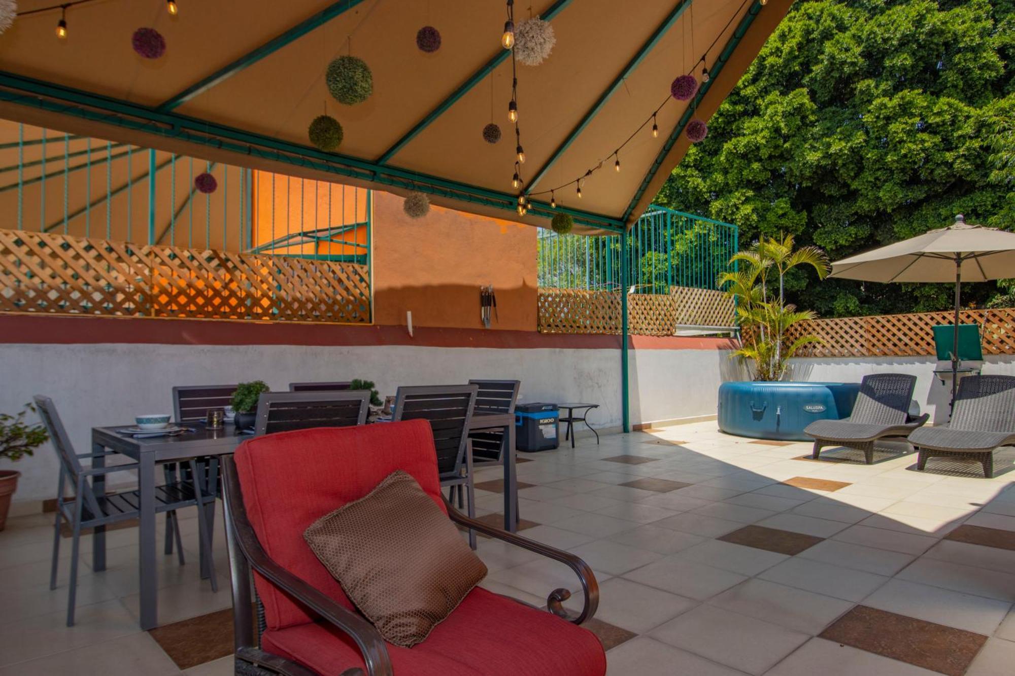 Villa New! Bamboo Rooftop à Cuernavaca Extérieur photo